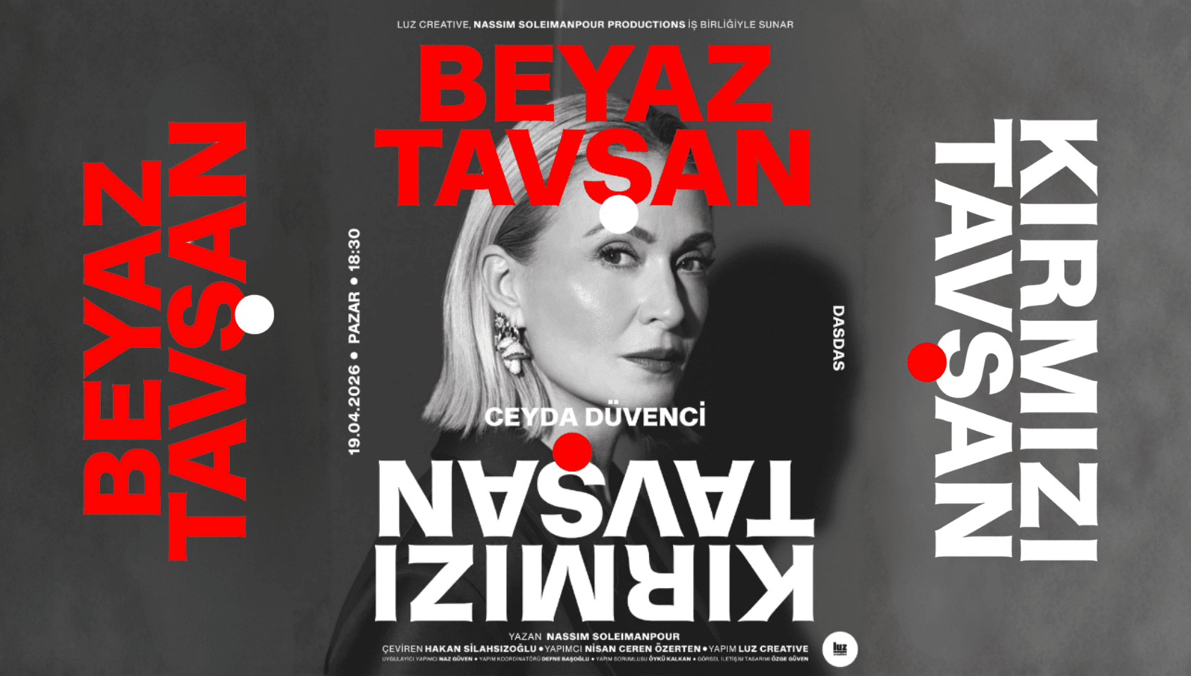 Beyaz Tavşan Kırmızı Tavşan - Ceyda Düvenci